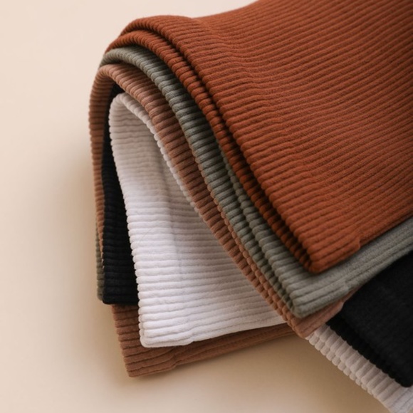 Solid Ribbed Racerback Stretchy Casual Low Cut Bralette - Picture 2 of 7